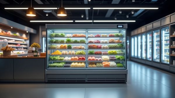 Équiper un point de vente alimentaire : le froid positif poste par poste