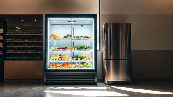 Les atouts d'une vitrine réfrigérée comparée à un frigo classique