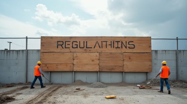 Panneau de chantier réglementaire : les mentions obligatoires en 2026