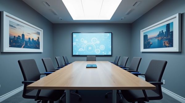 Salle de réunion : l'équipement qui change une journée de travail
